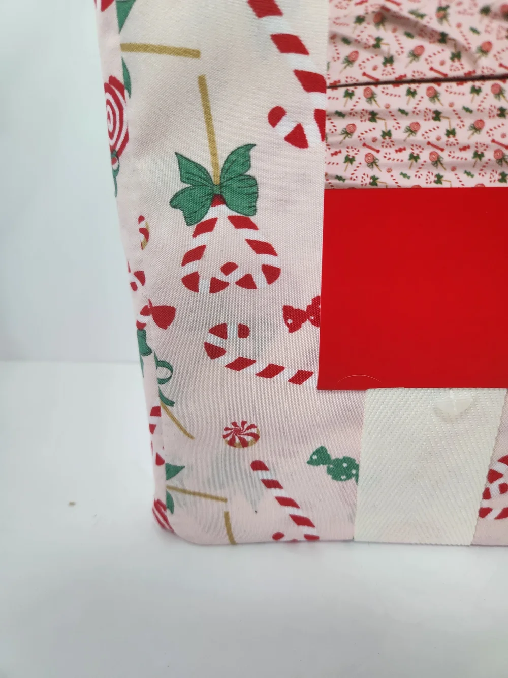 Peri Home Pink Candy Cane Print Sheet Set Queen Size Christmas